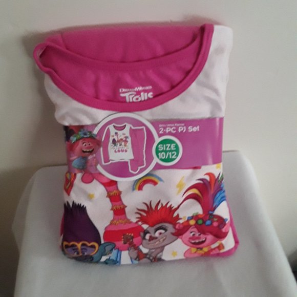 Trolls 2 Pc Pajama Set - Picture 1 of 2